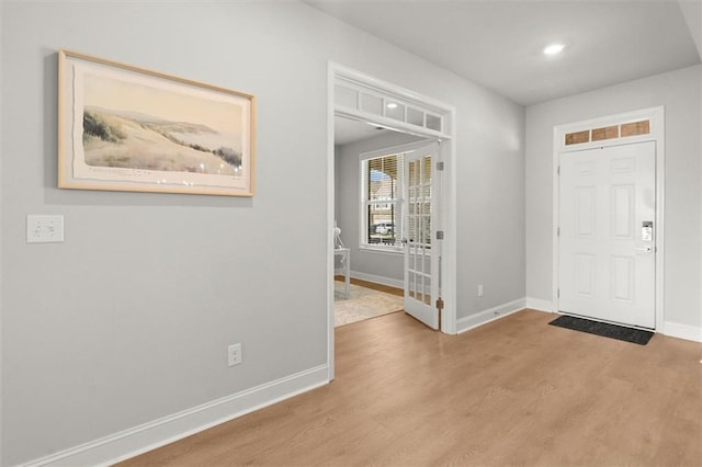 7410 Ansley View Ln, Cumming, GA 30028 - foyer entrance with wood finished floors and recessed lighting