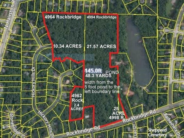 4994 Rockbridge Rd, Stone Mountain GA, 30088 land for sale