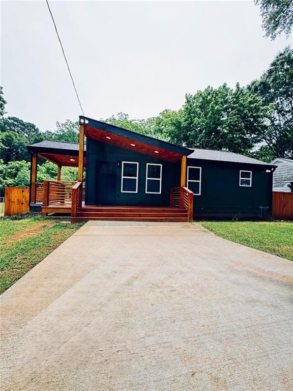 2228 Carey Dr SE, Atlanta, GA 30315 - view of front of property featuring driveway and covered porch