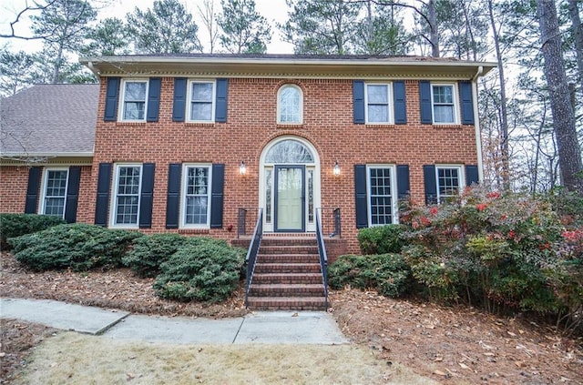 view of colonial inspired home