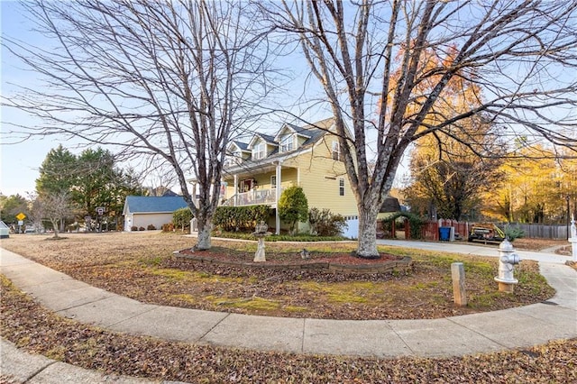 view of front of house