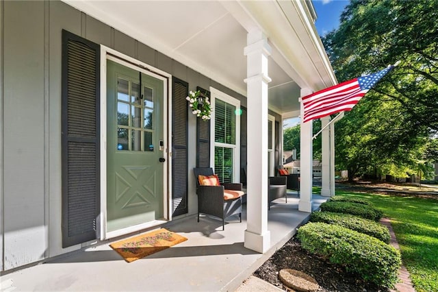 5552 Knox Pl, Peachtree Corners, GA 30092 - entrance to property with a porch