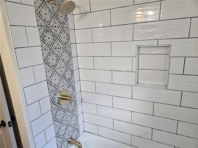 bathroom featuring shower / bathtub combination