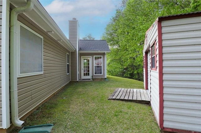 view of yard