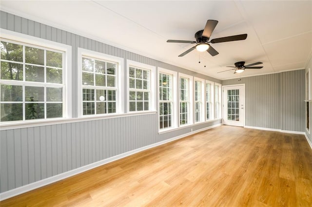 3105 The Trail Rd, Gainesville, GA 30501 - unfurnished sunroom with wood finished floors and a wooden deck