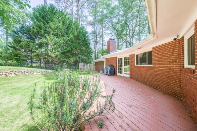 2279 Parkview Cir, College Park, GA 30337 - view of deck