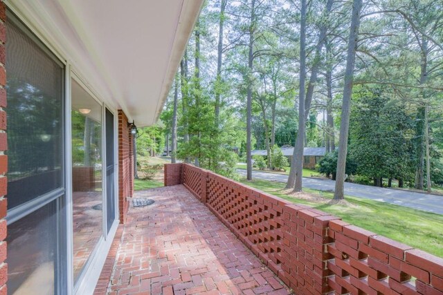 2279 Parkview Cir, College Park, GA 30337 - balcony with view of scattered trees
