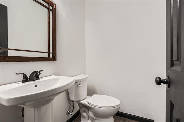 bathroom with toilet