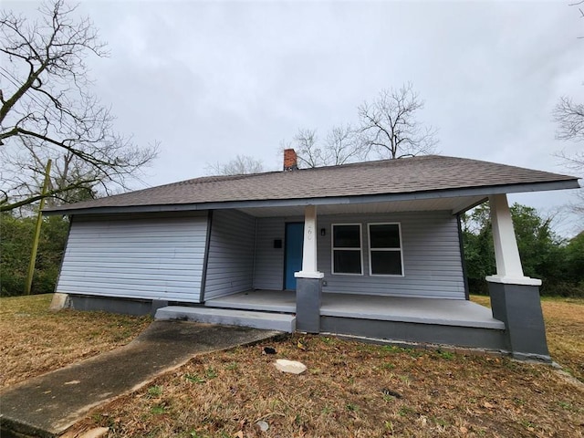 view of front of house featuring a porch