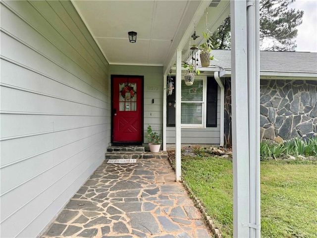 view of property entrance