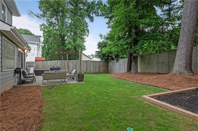 1217 Club Walk Dr NE, Brookhaven, GA 30319 - view of yard featuring an outdoor hangout area and a patio area