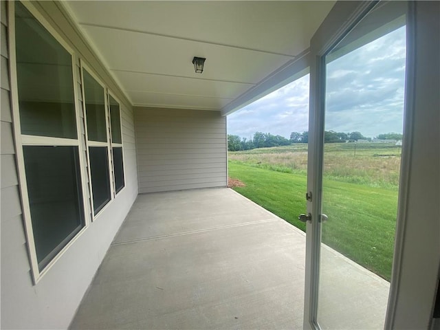 216 Montview Dr, Jefferson, GA 30549 - view of patio / terrace with a view of rural / pastoral area