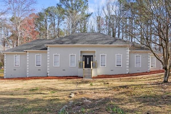 view of back of property