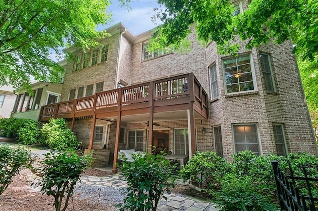 view of rear view of house