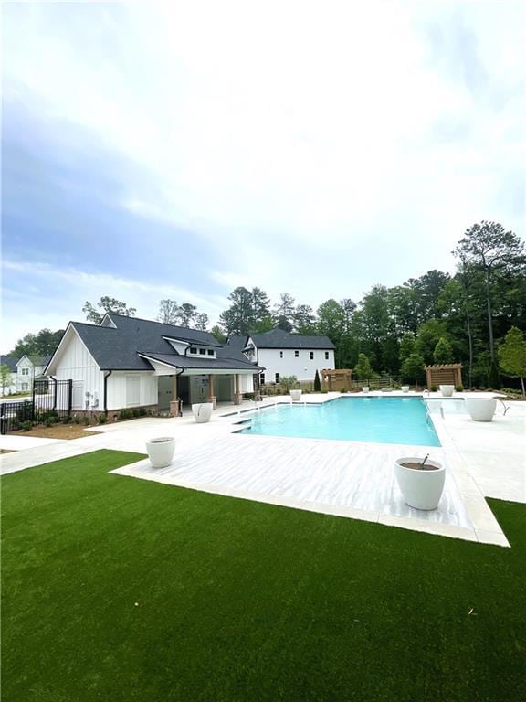 1981 Freestone Way, Marietta, GA 30064 - view of pool with a patio