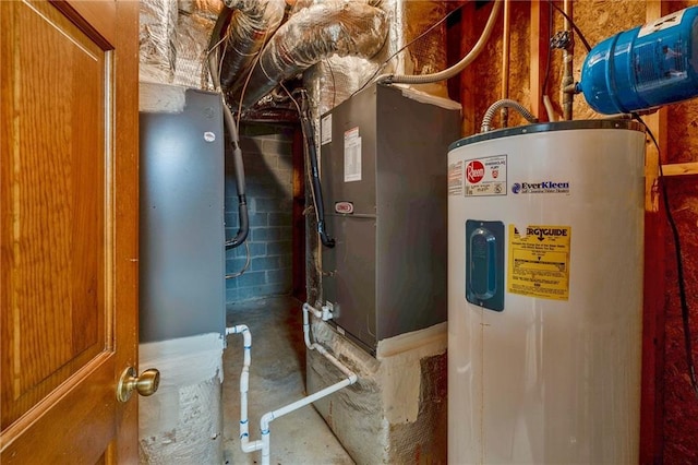 utilities with water heater