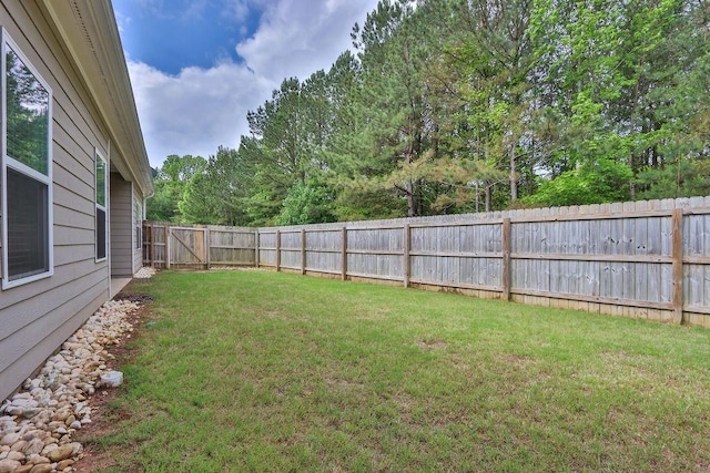 view of yard
