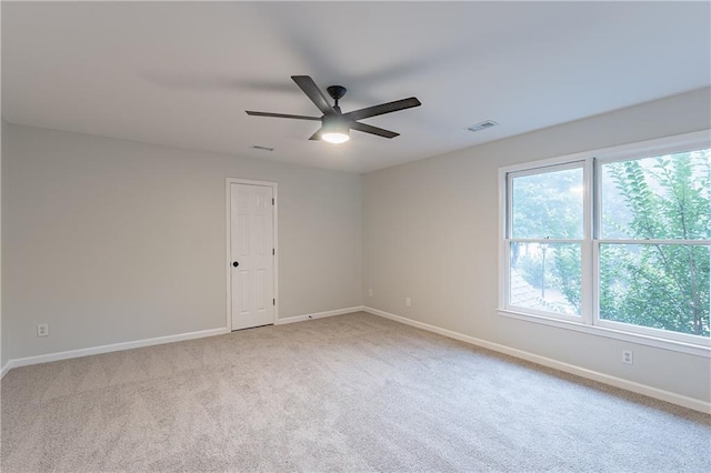 3807 Lance Bluff Ct, Duluth, GA 30097 - carpeted spare room featuring baseboards and a ceiling fan
