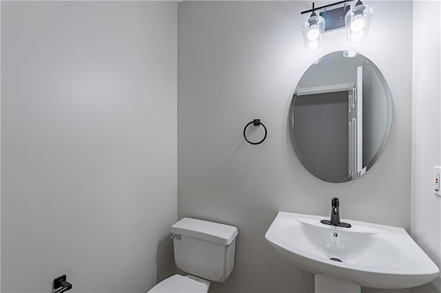 3807 Lance Bluff Ct, Duluth, GA 30097 - bathroom featuring toilet and a sink