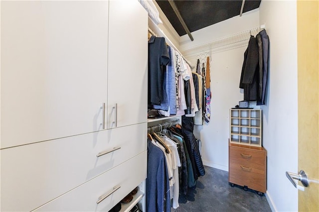 view of spacious closet