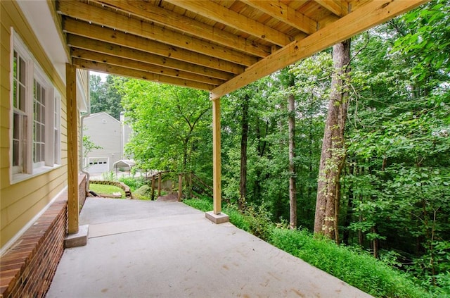 view of patio