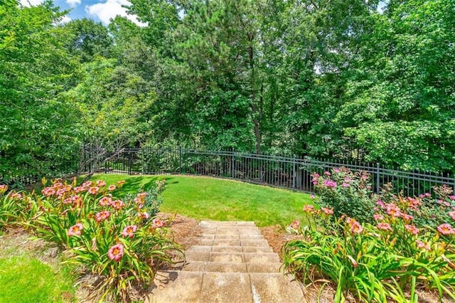825 Chalet Hls, Mcdonough, GA 30253 - view of fenced backyard