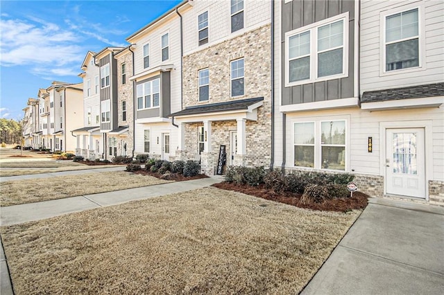 110 Cobalt Dr, Fayetteville, GA 30214 - exterior space with a front lawn