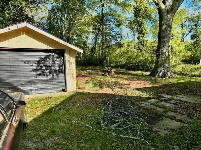 405 Pennington Ave SW, Rome, GA 30161 - view of yard featuring a garage and an outdoor structure