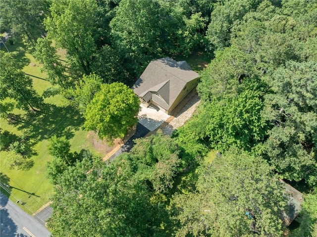 304 Old Cove Rd N, Jasper, GA 30143 - aerial overview of property's location featuring a forest