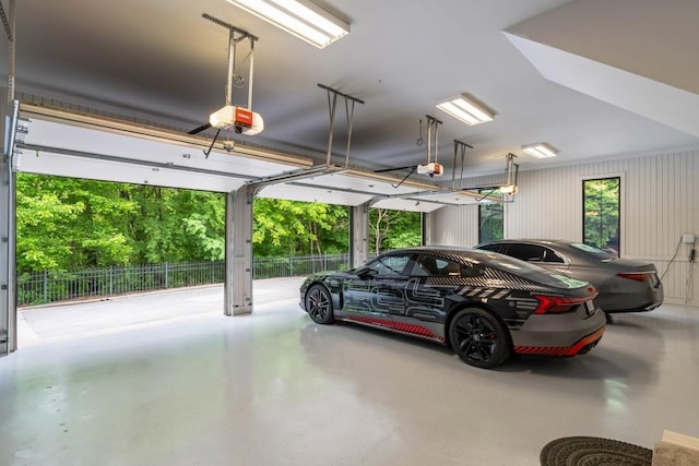 1430 N Harris Rdg, Atlanta, GA 30327 - garage featuring a garage door opener