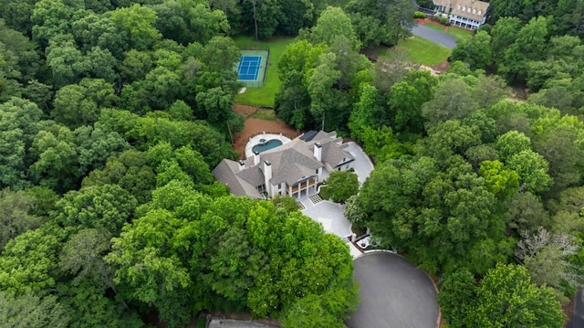 1430 N Harris Rdg, Atlanta, GA 30327 - drone / aerial view of a forest