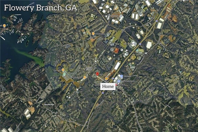5615 Parkview Ln, Flowery Branch, GA 30542 - map of property location