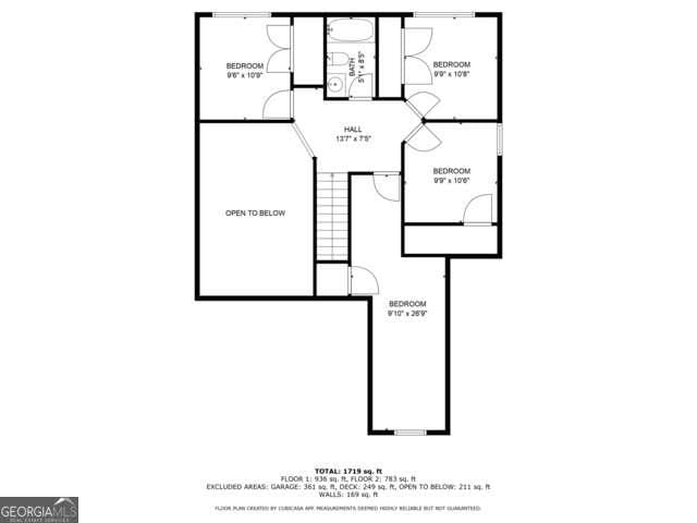 3269 N Winds Trl N, Douglasville, GA 30135 - room layout