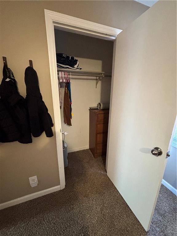 view of closet