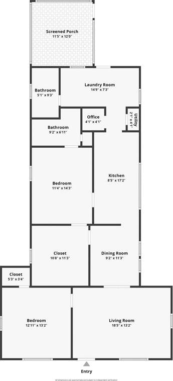 245 Alcovy St, Monroe, GA 30655 - floor plan