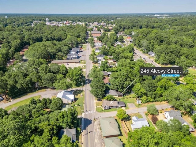 245 Alcovy St, Monroe, GA 30655 - aerial view