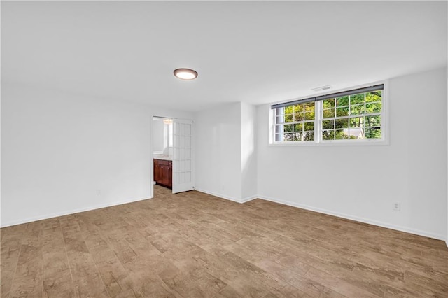 4331 E Kings Point Cir, Dunwoody, GA 30338 - spare room with wood finished floors and baseboards