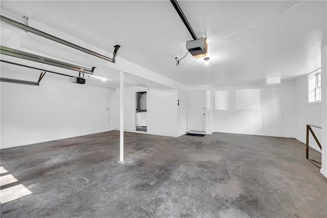 4331 E Kings Point Cir, Dunwoody, GA 30338 - garage featuring a garage door opener