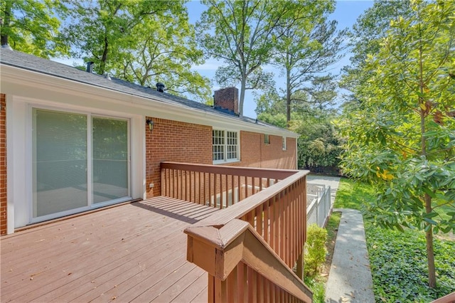4331 E Kings Point Cir, Dunwoody, GA 30338 - view of wooden terrace