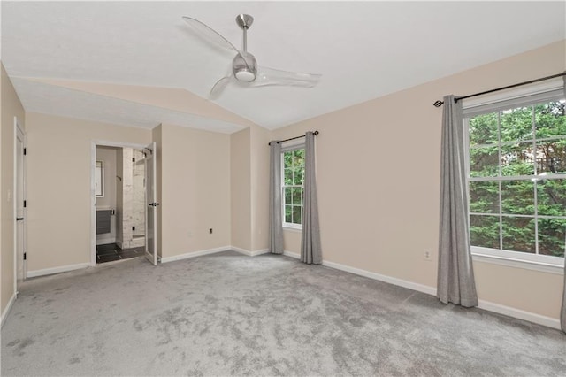 2680 Pine Tree Rd NE Unit 2, Atlanta, GA 30324 - spare room with vaulted ceiling and carpet