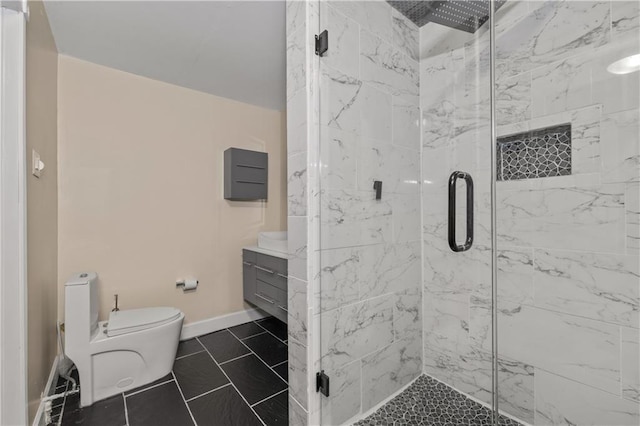 2680 Pine Tree Rd NE Unit 2, Atlanta, GA 30324 - bathroom with a marble finish shower and vanity