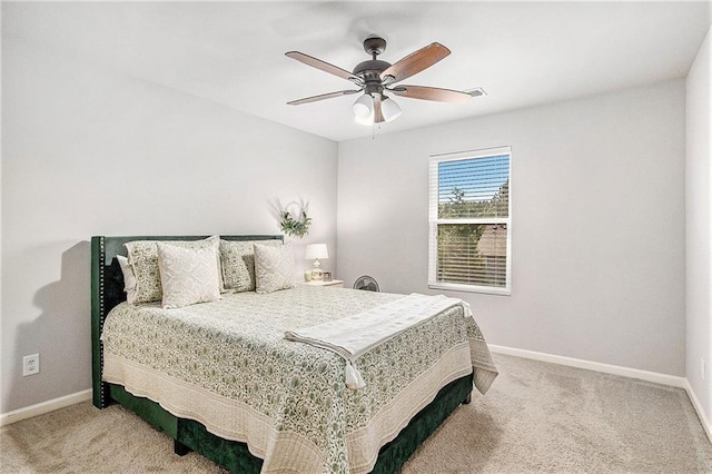 1329 Old Glory Ct, Hoschton, GA 30548 - carpeted bedroom with baseboards and a ceiling fan
