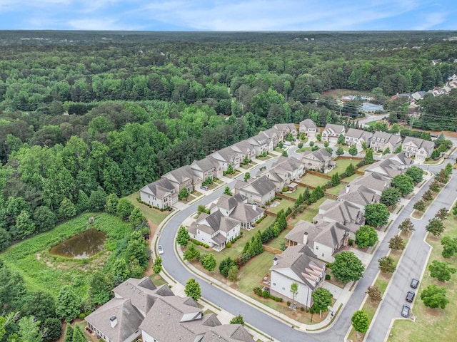 11375 Crestview Ter, Johns Creek, GA 30024 - aerial view of residential area with a forest