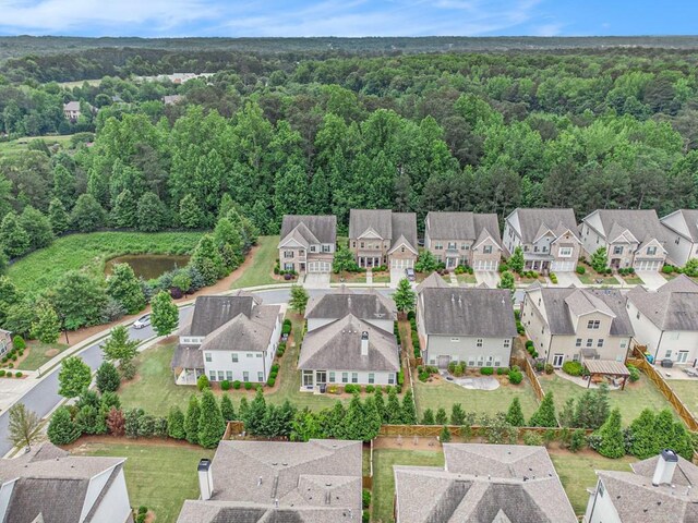 11375 Crestview Ter, Johns Creek, GA 30024 - aerial perspective of suburban area with a forest