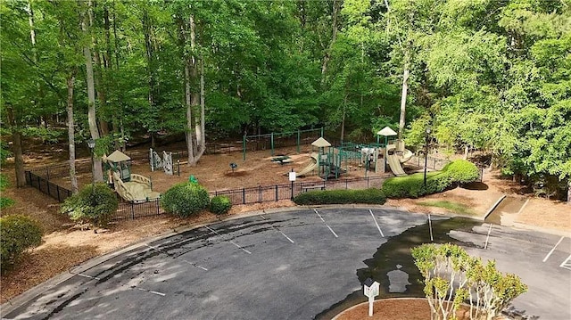 1045 River Pt, Suwanee, GA 30024 - exterior space with a community park