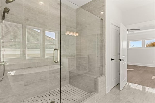1005 Coleman Place Dr, Roswell, GA 30075 - full bathroom featuring a shower stall