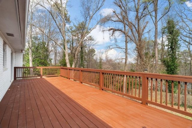 view of deck