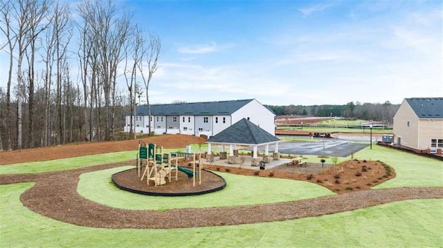 321 Sound Cir, Stockbridge, GA 30281 - community jungle gym featuring a gazebo