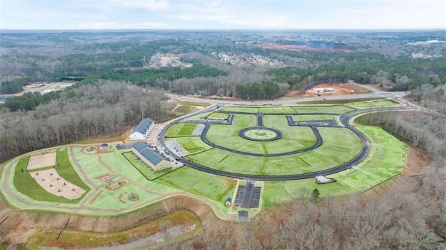 321 Sound Cir, Stockbridge, GA 30281 - aerial view of property's location featuring a heavily wooded area