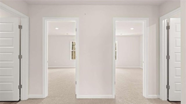 321 Sound Cir, Stockbridge, GA 30281 - hall with carpet and recessed lighting